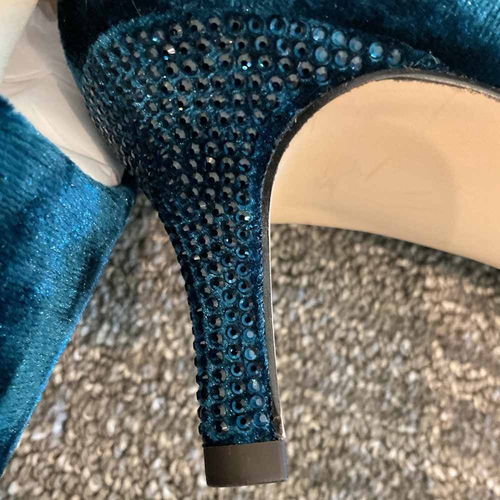 Kate Spade Crystalline Pump - Blue Velvet - Picture 7 of 8